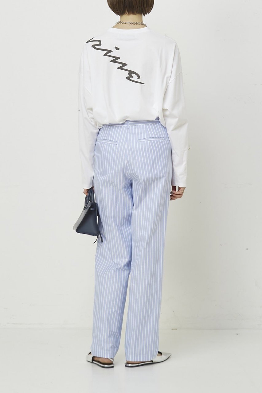 【サードマガジン/THIRD MAGAZINE】のmagazineロングスリーブTシャツ 人気、トレンドファッション・服の通販 founy(ファニー) 　ファッション　Fashion　レディースファッション　Fashion for Women　トップス・カットソー　Cut & Sew Tops　シャツ・ブラウス・オフィスカジュアル　Elegant Blouses & Button-Ups　ロングTシャツ・Tシャツ　Longline T-Shirts & Tees　カットソー・ベーシックTシャツ　Cut-and-Sewn Tops / Stretch Tees & Basics　カットソー　Cut and Sewn Top　スリーブ　Sleeve, Long Sleeve / Short Sleeve　フロント　Front, Front Design　プリント　Print, Printed Pattern　ロング　Long, Long-Length　other-4|ID: prp329100004048729 ipo3291000000032875374