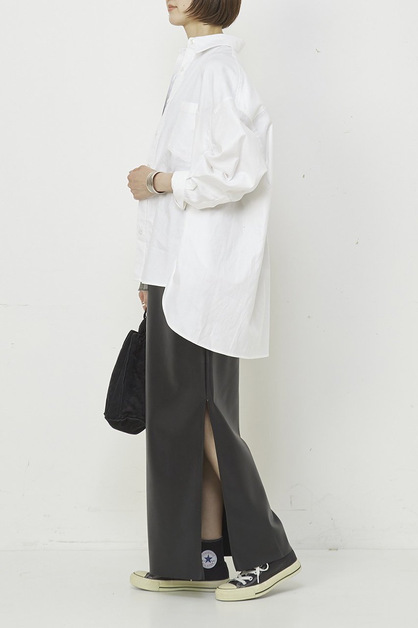 【サードマガジン/THIRD MAGAZINE】のオーバーサイズシャツ 人気、トレンドファッション・服の通販 founy(ファニー) 　ファッション　Fashion　レディースファッション　Fashion for Women　トップス・カットソー　Cut & Sew Tops　シャツ・ブラウス・オフィスカジュアル　Elegant Blouses & Button-Ups　シンプル　Simple, Minimal　スリーブ　Sleeve, Long Sleeve / Short Sleeve　ヨーク　Yoke, Yoke Design　ロング　Long, Long-Length　other-4|ID: prp329100004048735 ipo3291000000033705313