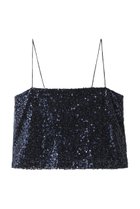 【マリリンムーン/MARILYN MOON】の【SOI-MeME】スパングルビーズキャミソール ネイビー|ID: prp329100004049532 ipo3291000000035791720