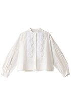 【マリリンムーン/MARILYN MOON】の【SOI-MeME】ドラマティックタックモチーフブラウス 人気、トレンドファッション・服の通販 founy(ファニー) ファッション Fashion レディースファッション Fashion for Women トップス・カットソー Cut & Sew Tops シャツ・ブラウス・オフィスカジュアル Elegant Blouses & Button-Ups ショート Short, Short Length スリーブ Sleeve, Long Sleeve / Short Sleeve トレンド Trend, Trending Now フロント Front, Front Design モチーフ Motif, Design Theme ロング Long, Long-Length ワイド Wide, Wide Fit thumbnail ホワイト|ID: prp329100004049535 ipo3291000000032900278