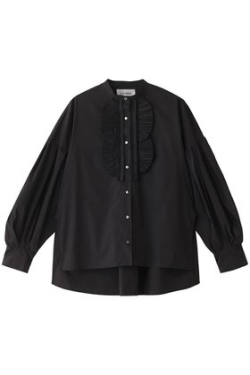 【マリリンムーン/MARILYN MOON】 【SOI-MeME】ドラマティックフリルブラウス人気、トレンドファッション・服の通販 founy(ファニー) ファッション Fashion レディースファッション Fashion for Women トップス・カットソー Cut & Sew Tops シャツ・ブラウス・オフィスカジュアル Elegant Blouses & Button-Ups カフス Cuff Design シアー Sheer, See-Through スリーブ Sleeve, Long Sleeve / Short Sleeve チュール Tulip, Tulip Motif フリル Frill, Ruffle ボックス Boxy, Box Shape モダン Modern, Contemporary ロング Long, Long-Length エレガント 上品 Elegant |ID:prp329100004049536