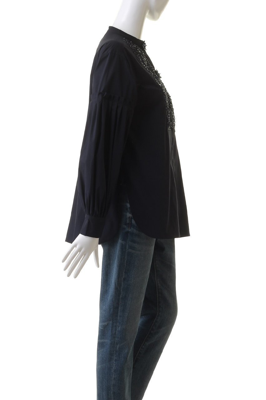 【マリリンムーン/MARILYN MOON】の【SOI-MeME】フリンジビーズモチーフスパングルボリュームスリーブブラウス 人気、トレンドファッション・服の通販 founy(ファニー) 　ファッション　Fashion　レディースファッション　Fashion for Women　トップス・カットソー　Cut & Sew Tops　シャツ・ブラウス・オフィスカジュアル　Elegant Blouses & Button-Ups　ボリューム袖・フリルスリーブブラウス　Voluminous & Ruffle Sleeves / Puffy Sleeve Tops　スリーブ　Sleeve, Long Sleeve / Short Sleeve　ボトム　Bottoms, Lower Wear　ラグジュアリー　Luxury, Elegant　ロング　Long, Long-Length　other-3|ID: prp329100004049538 ipo3291000000035823318