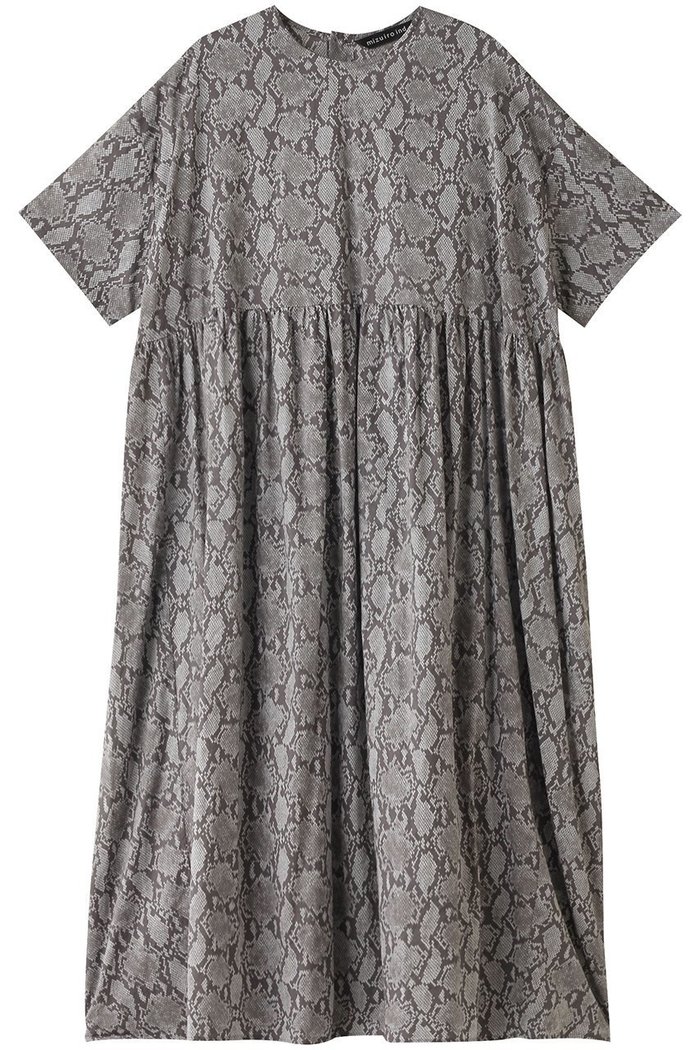 【ミズイロ インド/mizuiro ind】のprint gather OP ワンピース インテリア・キッズ・メンズ・レディースファッション・服の通販 founy(ファニー) https://founy.com/ ファッション Fashion レディースファッション Fashion for Women ワンピース Dresses チュニック Tunic Tops & Dresses エアリー Airy Texture ギャザー Gathered, Ruffled シアー Sheer, See-Through スニーカー Sneakers, Trainers チュニック Tunic, Long Top パイソン Python, Snakeskin Pattern ロング Long, Long-Length 半袖 Short Sleeve, Half Sleeve |ID: prp329100004049569 ipo3291000000032896632