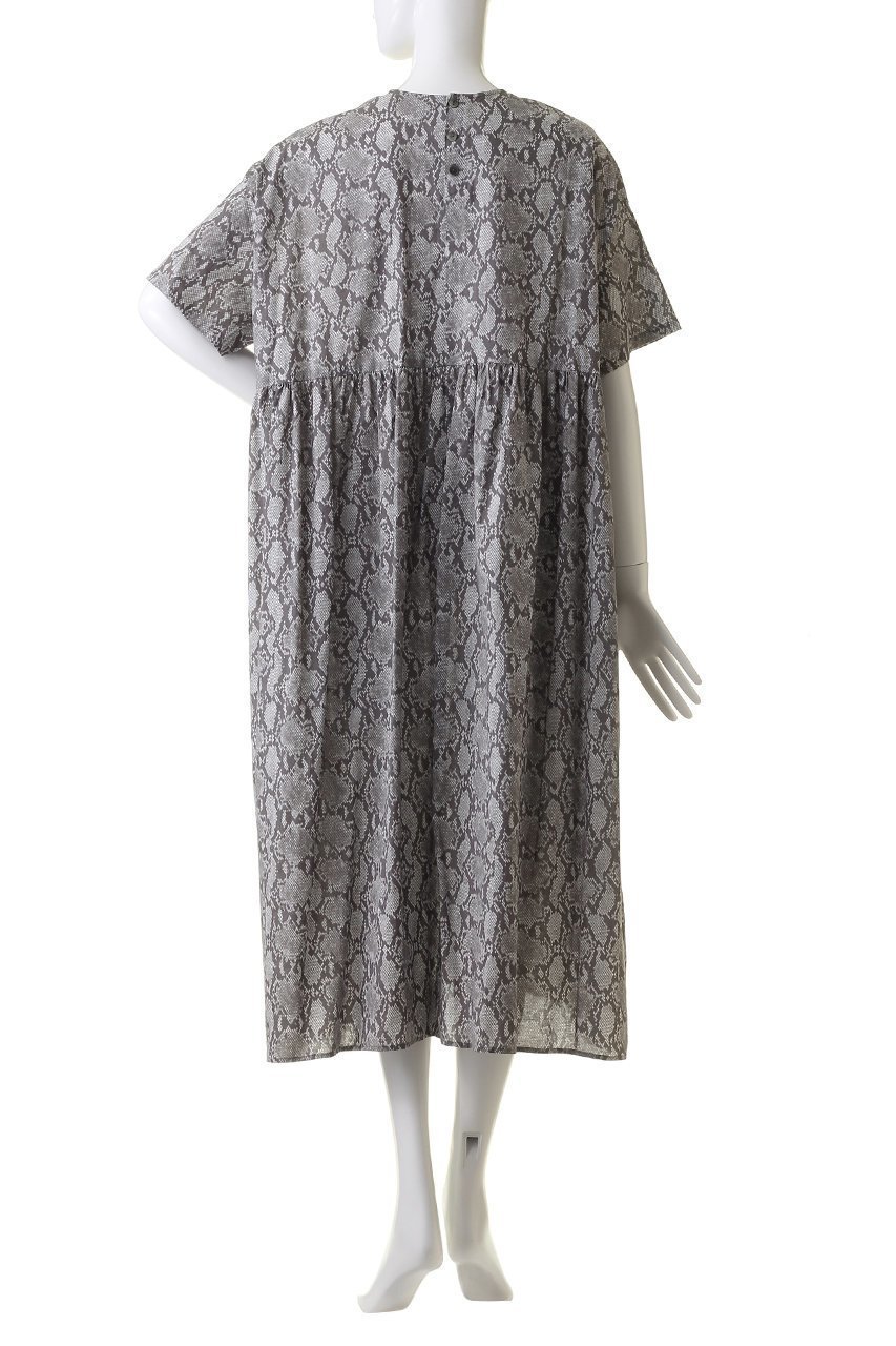 【ミズイロ インド/mizuiro ind】のprint gather OP ワンピース 人気、トレンドファッション・服の通販 founy(ファニー) 　ファッション　Fashion　レディースファッション　Fashion for Women　ワンピース　Dresses　チュニック　Tunic Tops & Dresses　エアリー　Airy Texture　ギャザー　Gathered, Ruffled　シアー　Sheer, See-Through　スニーカー　Sneakers, Trainers　チュニック　Tunic, Long Top　パイソン　Python, Snakeskin Pattern　ロング　Long, Long-Length　半袖　Short Sleeve, Half Sleeve　other-4|ID: prp329100004049569 ipo3291000000032896645