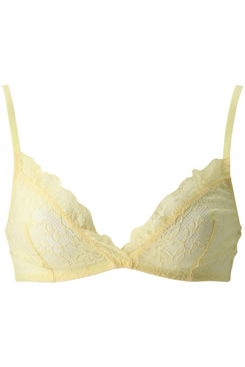 【ランジェリーク/LANGELIQUE】のカプリチョーザ ノンワイヤーノンパテッド インテリア・キッズ・メンズ・レディースファッション・服の通販 founy(ファニー) 　ファッション　Fashion　レディースファッション　Fashion for Women　下着・ランジェリー　Lingerie & Intimates　その他ランジェリー・インナーアイテム　Other Lingerie / Intimates　ブラジャー　Bra, Lingerie　ラップ　Wrap, Wrap Design　ランジェリー　Lingerie, Intimate Wear　レース　Lace, Lace Fabric　再入荷　Restock / Back in Stock　レモンイエロー|ID: prp329100004050669 ipo3291000000035003791