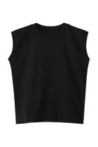 【フランク&アイリーン/Frank&Eileen】のHERITAGE JERSEY ノースリーブカットソー ブラック|ID: prp329100004050674 ipo3291000000031604222