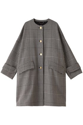 【マッキントッシュ/MACKINTOSH】のHUMBIE ノーカラー コクーン ロングコート 人気、トレンドファッション・服の通販 founy(ファニー) ファッション Fashion レディースファッション WOMEN アウター Coat Outerwear コート Coats オケージョン Occasion コクーン Cocoon ショルダー Shoulder ドロップ Drop メタル Metal ロング Long エレガント 上品 Elegant |ID:prp329100004050678