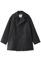 【マッキントッシュ/MACKINTOSH / MEN】の【MEN】HUMBIE スリムフィット ライトメルトン Pコート チャコール|ID:prp329100004050681