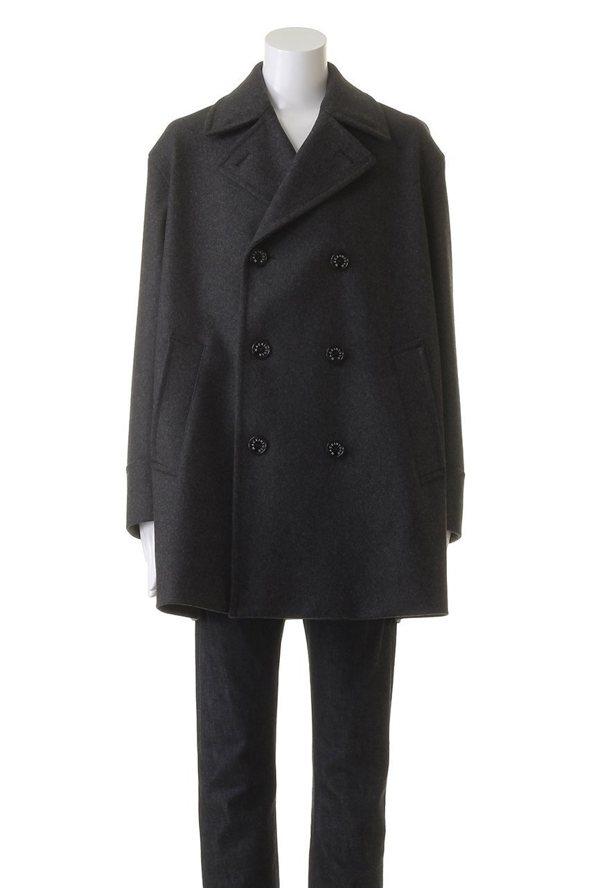 【マッキントッシュ/MACKINTOSH / MEN】の【MEN】HUMBIE スリムフィット ライトメルトン Pコート 人気、トレンドファッション・服の通販 founy(ファニー) 　ファッション　Fashion　メンズファッション　Fashion for Men　クラシカル　Classical, Vintage-Inspired　ショート　Short, Short Length　シンプル　Simple, Minimal　スリム　Slim, Slim Fit　フィット　Fit, Slim Fit　メルトン　Melton, Heavy Wool　定番　Standard, Basic Item　A/W・秋冬　Autumn/Winter　other-2|ID: prp329100004050681 ipo3291000000032947436
