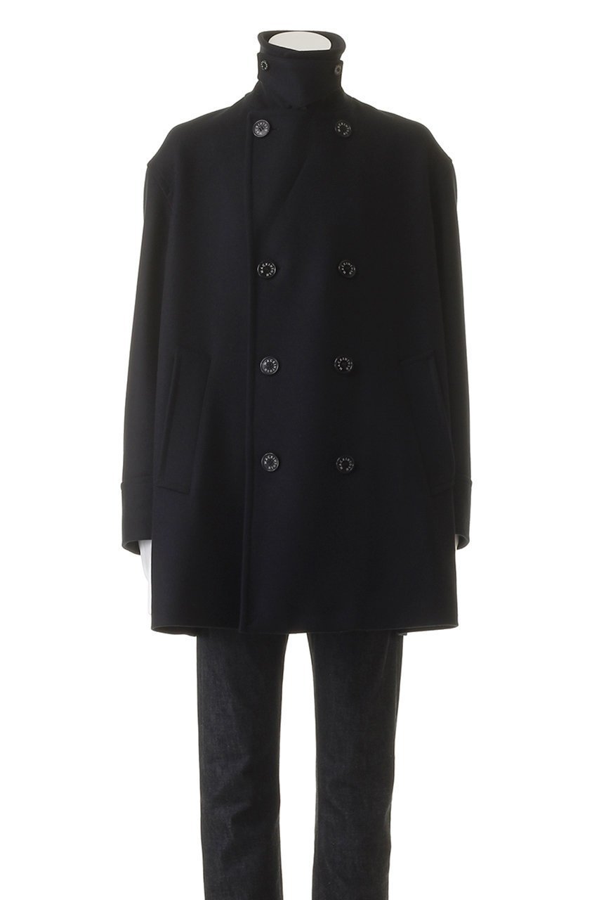 【マッキントッシュ/MACKINTOSH / MEN】の【MEN】HUMBIE スリムフィット ライトメルトン Pコート 大人の最旬トレンドファッション＆コーディネート founy(ファウニー) 　ファッション　Fashion　メンズファッション　Fashion for Men　クラシカル　Classical, Vintage-Inspired　ショート　Short, Short Length　シンプル　Simple, Minimal　スリム　Slim, Slim Fit　フィット　Fit, Slim Fit　メルトン　Melton, Heavy Wool　定番　Standard, Basic Item　A/W・秋冬　Autumn/Winter　other-7|ID: prp329100004050681 ipo3291000000036796468
