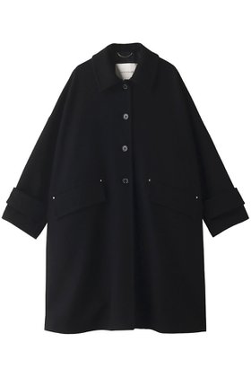 【マッキントッシュ/MACKINTOSH】のHUMBIE ライトメルトン ロングコート 人気、トレンドファッション・服の通販 founy(ファニー) ファッション Fashion レディースファッション WOMEN アウター Coat Outerwear コート Coats ショルダー Shoulder ドロップ Drop メルトン Melton リラックス Relax ロング Long エレガント 上品 Elegant |ID:prp329100004050690