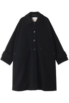 【マッキントッシュ/MACKINTOSH】のHUMBIE ライトメルトン ロングコート 人気、トレンドファッション・服の通販 founy(ファニー) ファッション Fashion レディースファッション WOMEN アウター Coat Outerwear コート Coats A/W・秋冬 Aw・Autumn/Winter・Fw・Fall-Winter シンプル Simple トレンド Trend メルトン Melton ロング Long thumbnail ブラック|ID: prp329100004050690 ipo3291000000027192186