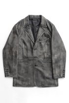 【メゾンスペシャル/MAISON SPECIAL】のLeather Tailored Jacket/レザーテーラードジャケット 人気、トレンドファッション・服の通販 founy(ファニー) ファッション Fashion レディースファッション WOMEN アウター Coat Outerwear ジャケット Jackets テーラードジャケット Tailored Jackets ジャケット Jacket スポーティ Sporty チェック Check NEW・新作・新着・新入荷 New Arrivals thumbnail C.GRY(チャコールグレー)|ID: prp329100004050691 ipo3291000000027192189