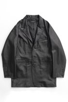 【メゾンスペシャル/MAISON SPECIAL】のLeather Tailored Jacket/レザーテーラードジャケット 人気、トレンドファッション・服の通販 founy(ファニー) ファッション Fashion レディースファッション WOMEN アウター Coat Outerwear ジャケット Jackets テーラードジャケット Tailored Jackets ジャケット Jacket スポーティ Sporty チェック Check NEW・新作・新着・新入荷 New Arrivals thumbnail BLK(ブラック)|ID: prp329100004050691 ipo3291000000027192190