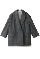 【メゾンスペシャル/MAISON SPECIAL】のStitch Too Big Jacket/ステッチトゥービッグジャケット 人気、トレンドファッション・服の通販 founy(ファニー) ファッション Fashion レディースファッション Fashion for Women アウター Coat / Outerwear Collection レディースジャケット・軽アウター Jackets インナー Innerwear ジャケット Jacket, Outerwear ストライプ Stripe, Striped Pattern ストレッチ Stretch, Stretchy Fabric セットアップ Set-Up, Coordinated Outfit ビッグ Big, Oversized フロント Front, Front Design ミニスカート Mini Skirt, Short Skirt ワイド Wide, Wide Fit おすすめ Recommended / Our Picks エレガント 上品 Elegant thumbnail GRY(グレー)|ID: prp329100004050692 ipo3291000000032952482