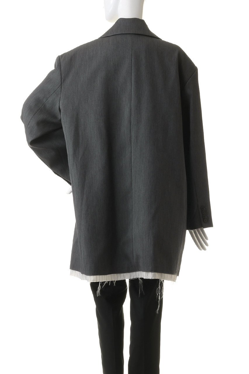 【メゾンスペシャル/MAISON SPECIAL】のStitch Too Big Jacket/ステッチトゥービッグジャケット 人気、トレンドファッション・服の通販 founy(ファニー) 　ファッション　Fashion　レディースファッション　Fashion for Women　アウター　Coat / Outerwear Collection　レディースジャケット・軽アウター　Jackets　インナー　Innerwear　ジャケット　Jacket, Outerwear　ストライプ　Stripe, Striped Pattern　ストレッチ　Stretch, Stretchy Fabric　セットアップ　Set-Up, Coordinated Outfit　ビッグ　Big, Oversized　フロント　Front, Front Design　ミニスカート　Mini Skirt, Short Skirt　ワイド　Wide, Wide Fit　おすすめ　Recommended / Our Picks　エレガント 上品　Elegant　other-4|ID: prp329100004050692 ipo3291000000032952501