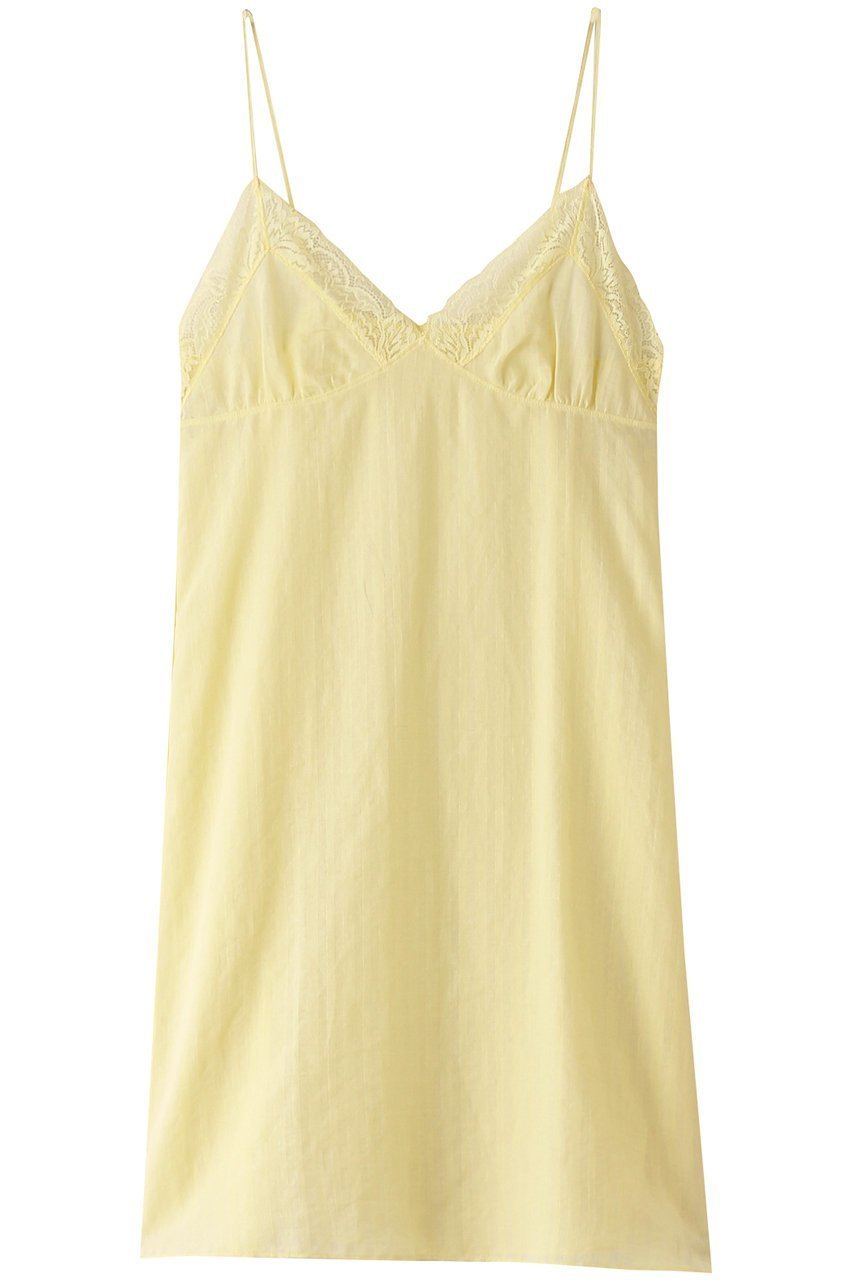 【ランジェリーク/LANGELIQUE】のカプリチョーザ スリップ インテリア・キッズ・メンズ・レディースファッション・服の通販 founy(ファニー) 　ファッション　Fashion　レディースファッション　Fashion for Women　ワンピース　Dresses　インナー　Innerwear　ストライプ　Stripe, Striped Pattern　フェミニン　Feminine, Girly　ランジェリー　Lingerie, Intimate Wear　リボン　Ribbon, Bow　レース　Lace, Lace Fabric　エレガント 上品　Elegant　再入荷　Restock / Back in Stock　レモンイエロー|ID: prp329100004050695 ipo3291000000035004048