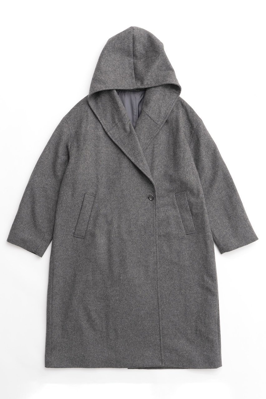 【メゾンスペシャル/MAISON SPECIAL】のCashmere Beaver Processing Hood Coat/カシミヤビーバーフードコート 人気、トレンドファッション・服の通販 founy(ファニー) 　ファッション　Fashion　レディースファッション　WOMEN　アウター　Coat Outerwear　コート　Coats　カシミヤ　Cashmere　ショルダー　Shoulder　ダブル　Double　ドロップ　Drop　ルーズ　Loose　ロング　Long　 other-1|ID: prp329100004050707 ipo3291000000027192248