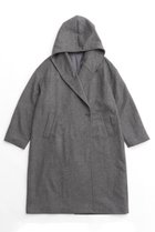 【メゾンスペシャル/MAISON SPECIAL】のCashmere Beaver Processing Hood Coat/カシミヤビーバーフードコート GRY(グレー)|ID:prp329100004050707