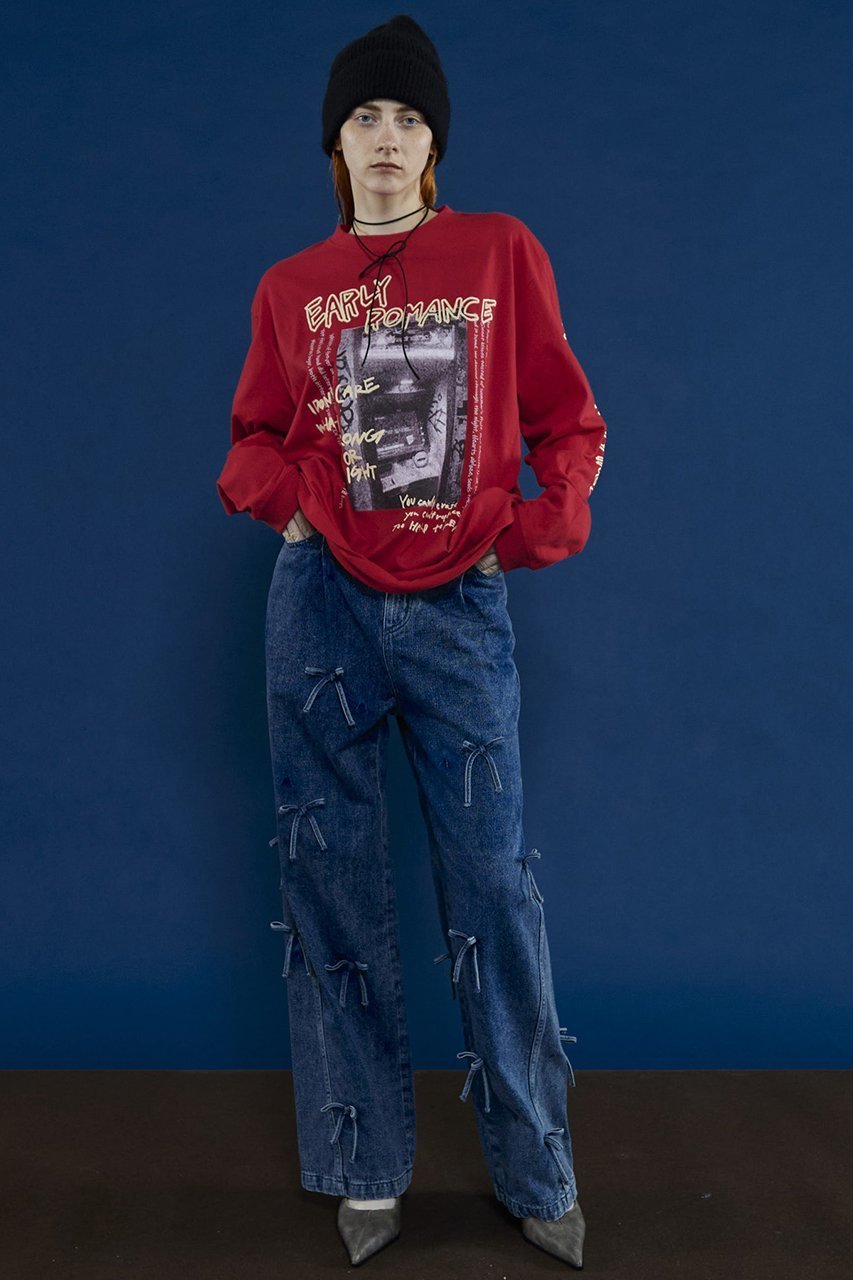 【メゾンスペシャル/MAISON SPECIAL】のEARLYROMANCE Long Sleeve T-shirt/EARLYROMANCEロンTEE 人気、トレンドファッション・服の通販 founy(ファニー) ファッション Fashion レディースファッション Fashion for Women トップス・カットソー Cut & Sew Tops シャツ・ブラウス・オフィスカジュアル Elegant Blouses & Button-Ups ロングTシャツ・Tシャツ Longline T-Shirts & Tees カットソー・ベーシックTシャツ Cut-and-Sewn Tops / Stretch Tees & Basics ウォッシャブル Machine Washable グラフィック Graphic, Graphic Design スリーブ Sleeve, Long Sleeve / Short Sleeve ロング Long, Long-Length other-7|ID: prp329100004050711 ipo3291000000032889621