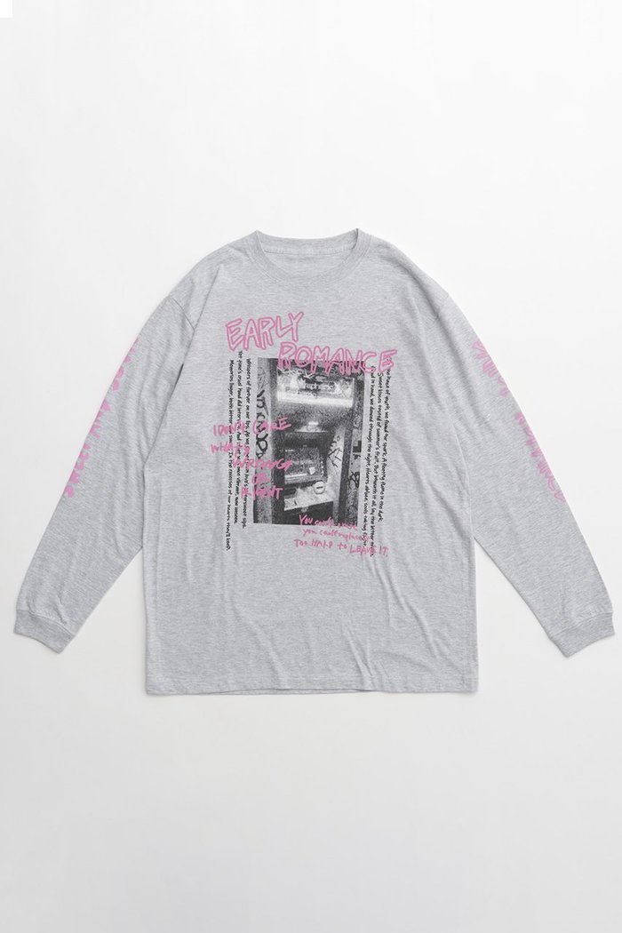 【メゾンスペシャル/MAISON SPECIAL】のEARLYROMANCE Long Sleeve T-shirt/EARLYROMANCEロンTEE インテリア・キッズ・メンズ・レディースファッション・服の通販 founy(ファニー) https://founy.com/ ファッション Fashion レディースファッション Fashion for Women トップス・カットソー Cut & Sew Tops シャツ・ブラウス・オフィスカジュアル Elegant Blouses & Button-Ups ロングTシャツ・Tシャツ Longline T-Shirts & Tees カットソー・ベーシックTシャツ Cut-and-Sewn Tops / Stretch Tees & Basics ウォッシャブル Machine Washable グラフィック Graphic, Graphic Design スリーブ Sleeve, Long Sleeve / Short Sleeve ロング Long, Long-Length |ID: prp329100004050711 ipo3291000000035693239