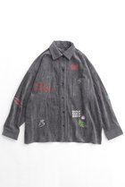 【メゾンスペシャル/MAISON SPECIAL】のCorduroy Early Romance Graphic Shirt/コーデュロイアーリーロマンスグラフィックシャツ 人気、トレンドファッション・服の通販 founy(ファニー) ファッション Fashion レディースファッション WOMEN トップス・カットソー Tops/Tshirt シャツ/ブラウス Shirts/Blouses スリーブ Sleeve ロング Long 再入荷 Restock/Back In Stock/Re Arrival thumbnail GRY(グレー)|ID: prp329100004050716 ipo3291000000027192283