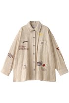 【メゾンスペシャル/MAISON SPECIAL】のCorduroy Early Romance Graphic Shirt/コーデュロイアーリーロマンスグラフィックシャツ 人気、トレンドファッション・服の通販 founy(ファニー) ファッション Fashion レディースファッション Fashion for Women トップス・カットソー Cut & Sew Tops シャツ・ブラウス・オフィスカジュアル Elegant Blouses & Button-Ups 秋 Autumn グラフィック Graphic, Graphic Design コーデュロイ Corduroy, Cord Fabric ジャケット Jacket, Outerwear スリーブ Sleeve, Long Sleeve / Short Sleeve セットアップ Set-Up, Coordinated Outfit 羽織 Haori, Light Jacket ロング Long, Long-Length A/W・秋冬 Autumn/Winter thumbnail IVR(アイボリー)|ID: prp329100004050716 ipo3291000000032900930