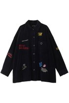 【メゾンスペシャル/MAISON SPECIAL】のCorduroy Early Romance Graphic Shirt/コーデュロイアーリーロマンスグラフィックシャツ 人気、トレンドファッション・服の通販 founy(ファニー) ファッション Fashion レディースファッション Fashion for Women トップス・カットソー Cut & Sew Tops シャツ・ブラウス・オフィスカジュアル Elegant Blouses & Button-Ups 秋 Autumn グラフィック Graphic, Graphic Design コーデュロイ Corduroy, Cord Fabric ジャケット Jacket, Outerwear スリーブ Sleeve, Long Sleeve / Short Sleeve セットアップ Set-Up, Coordinated Outfit 羽織 Haori, Light Jacket ロング Long, Long-Length A/W・秋冬 Autumn/Winter thumbnail NVY(ネイビー)|ID: prp329100004050716 ipo3291000000032900933