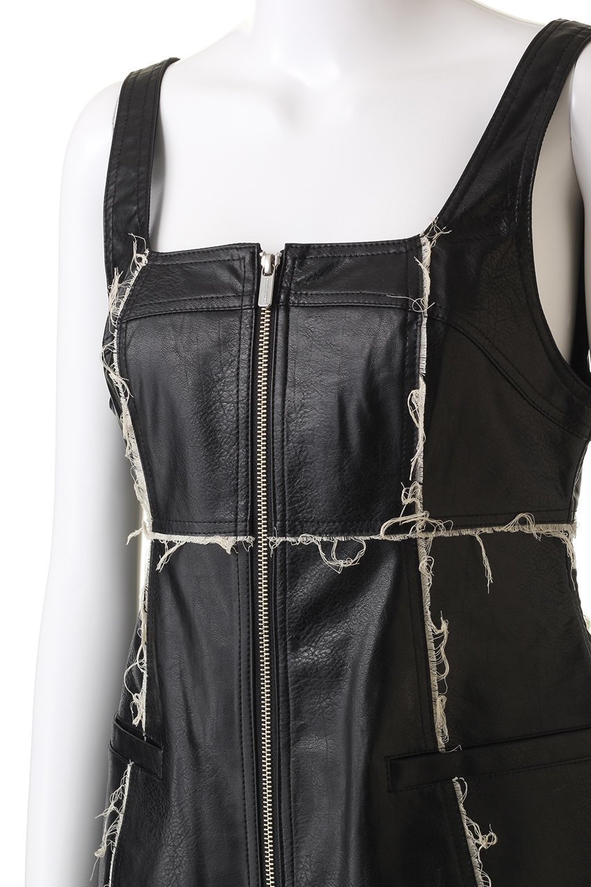 【メゾンスペシャル/MAISON SPECIAL】のVegan Leather Front Zip Tops/ヴィーガンレザーフロントジップトップス 人気、トレンドファッション・服の通販 founy(ファニー) 　ファッション　Fashion　レディースファッション　Fashion for Women　トップス・カットソー　Cut & Sew Tops　シャツ・ブラウス・オフィスカジュアル　Elegant Blouses & Button-Ups　ウォッシュ　Washed Finish　ヴィンテージ　Vintage Style　コルセット　Corset, Bustier　スリーブ　Sleeve, Long Sleeve / Short Sleeve　セットアップ　Set-Up, Coordinated Outfit　パイソン　Python, Snakeskin Pattern　ロング　Long, Long-Length　other-5|ID: prp329100004050720 ipo3291000000032901609