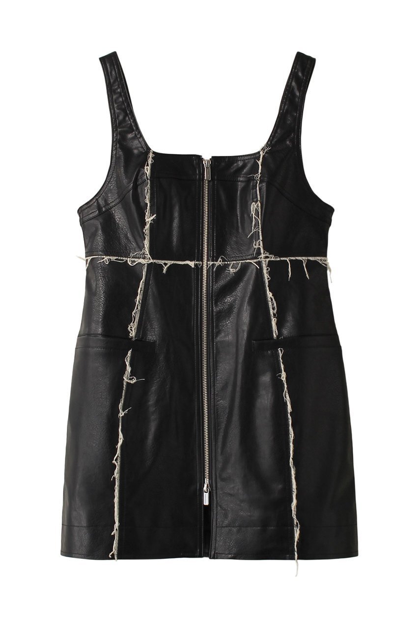 【メゾンスペシャル/MAISON SPECIAL】のfaux Leather Front Zip Tops/フェイクレザーフロントジップトップス インテリア・キッズ・メンズ・レディースファッション・服の通販 founy(ファニー) ファッション Fashion レディースファッション Fashion for Women トップス・カットソー Cut & Sew Tops シャツ・ブラウス・オフィスカジュアル Elegant Blouses & Button-Ups ウォッシュ Washed Finish ヴィンテージ Vintage Style コルセット Corset, Bustier スリーブ Sleeve, Long Sleeve / Short Sleeve セットアップ Set-Up, Coordinated Outfit パイソン Python, Snakeskin Pattern フェイクレザー Faux Leather, PU Leather ロング Long, Long-Length BLK(ブラック)|ID: prp329100004050720 ipo3291000000036723936