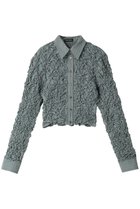 【メゾンスペシャル/MAISON SPECIAL】のCheckered Shirring Short Length Shirt/チェックシャーリングショートシャツ 人気、トレンドファッション・服の通販 founy(ファニー) ファッション Fashion レディースファッション Fashion for Women トップス・カットソー Cut & Sew Tops シャツ・ブラウス・オフィスカジュアル Elegant Blouses & Button-Ups インナー Innerwear カフス Cuff Design キャミワンピース Cami Dress, Slip Dress シャーリング Shirring, Ruched ショート Short, Short Length スリーブ Sleeve, Long Sleeve / Short Sleeve バランス Balance, Style Balance ロング Long, Long-Length ワイド Wide, Wide Fit thumbnail S.BLU(スカイブルー)|ID: prp329100004050722 ipo3291000000036724252