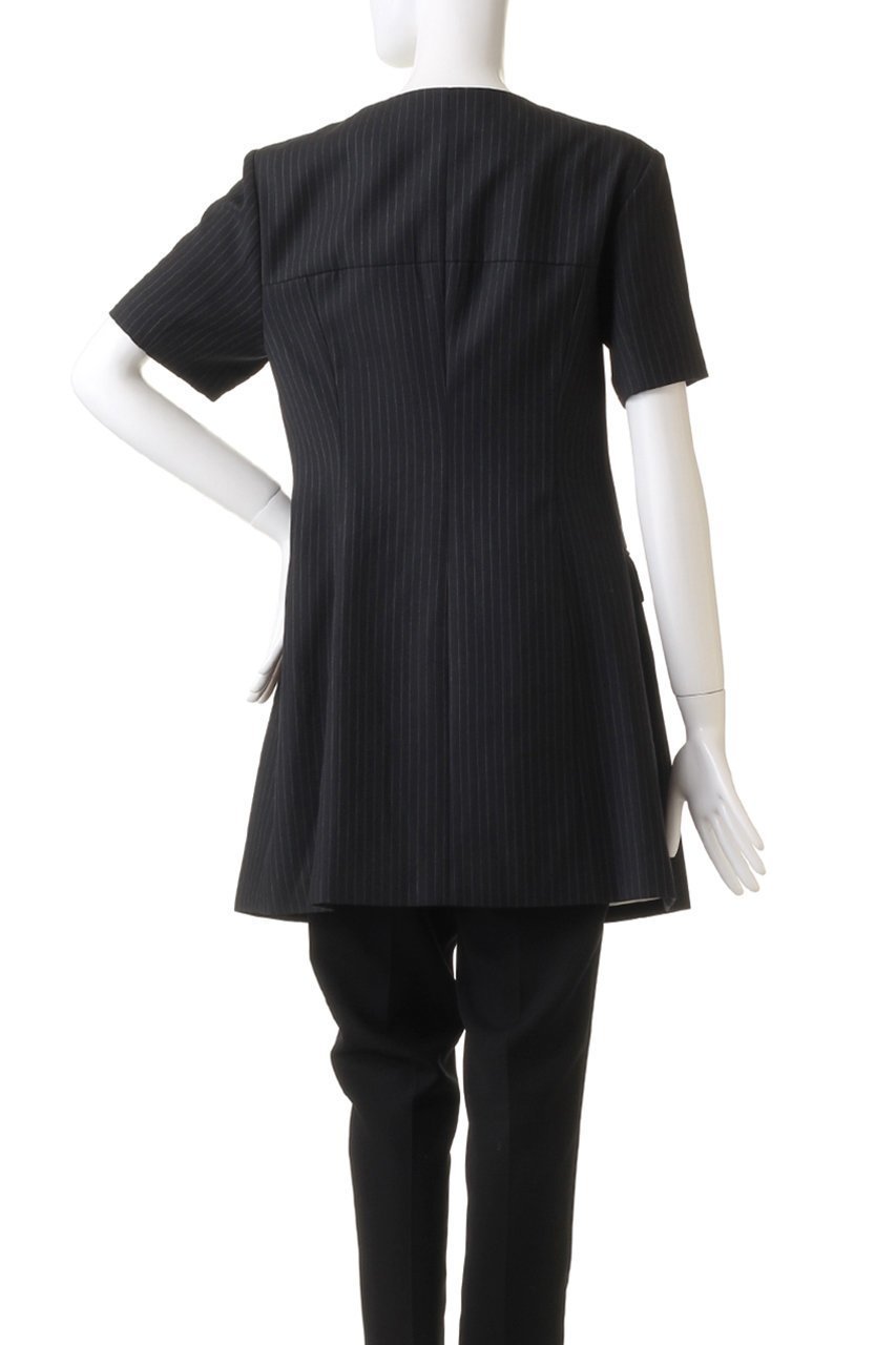 【メゾンスペシャル/MAISON SPECIAL】のSquare SilhouetteTailor Tunic/スクエアテーラーチュニック 人気、トレンドファッション・服の通販 founy(ファニー) 　ファッション　Fashion　レディースファッション　Fashion for Women　ワンピース　Dresses　チュニック　Tunic Tops & Dresses　ガーリー　Girly, Feminine Style　スクエア　Square, Square Shape　チュニック　Tunic, Long Top　デニム　Denim, Jeans Material　ハーフ　Half, Half-Length　ルーズ　Loose, Oversized　ロング　Long, Long-Length　エレガント 上品　Elegant　other-4|ID: prp329100004050725 ipo3291000000032894357