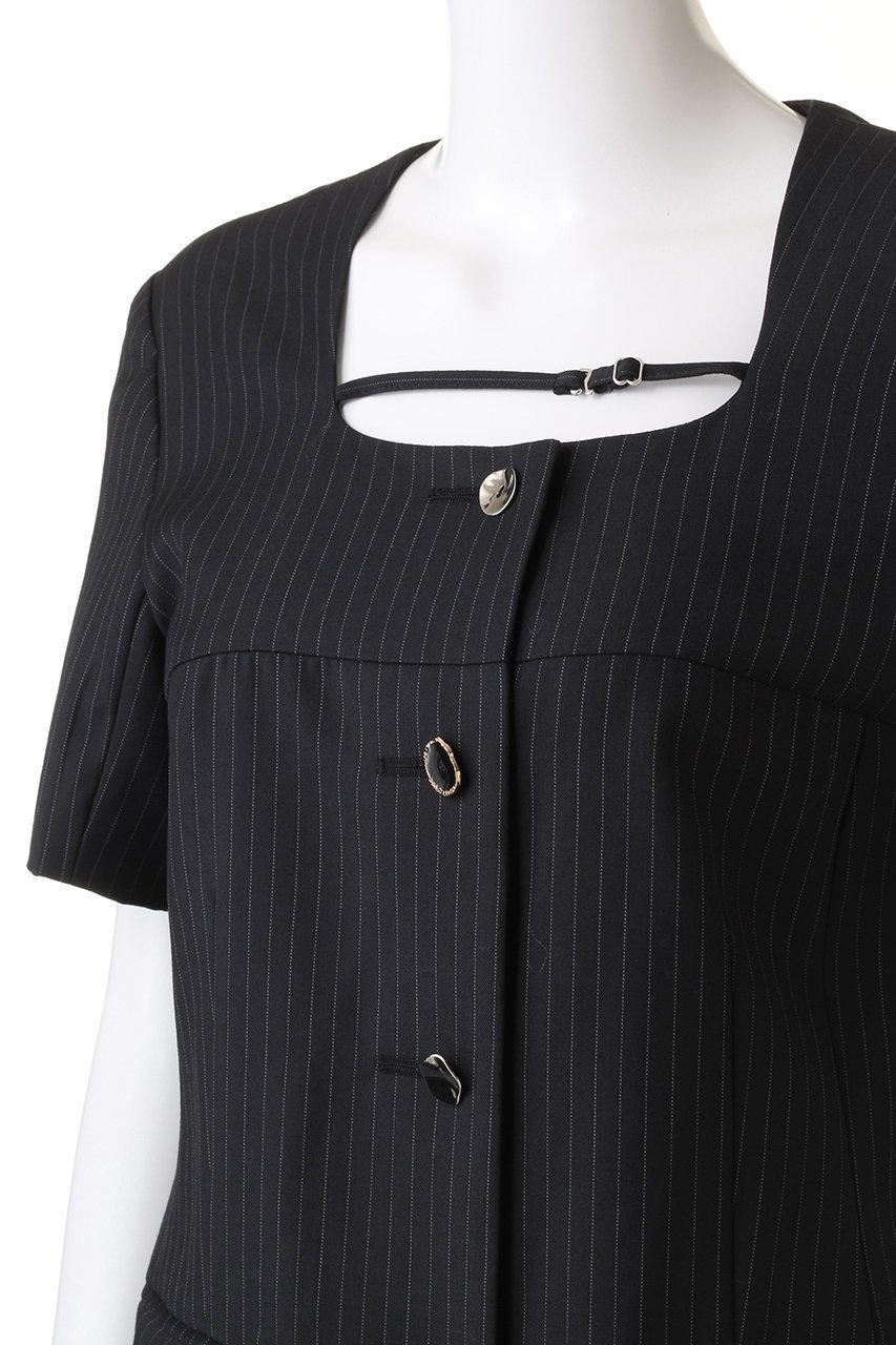 【メゾンスペシャル/MAISON SPECIAL】のSquare SilhouetteTailor Tunic/スクエアテーラーチュニック 人気、トレンドファッション・服の通販 founy(ファニー) 　ファッション　Fashion　レディースファッション　Fashion for Women　ワンピース　Dresses　チュニック　Tunic Tops & Dresses　ガーリー　Girly, Feminine Style　スクエア　Square, Square Shape　チュニック　Tunic, Long Top　デニム　Denim, Jeans Material　ハーフ　Half, Half-Length　ルーズ　Loose, Oversized　ロング　Long, Long-Length　エレガント 上品　Elegant　other-5|ID: prp329100004050725 ipo3291000000032894360
