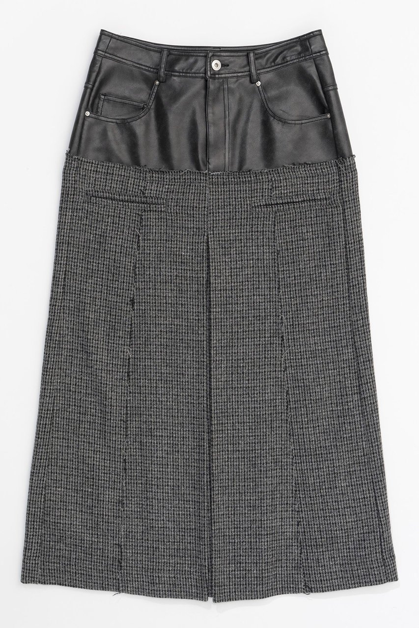 【メゾンスペシャル/MAISON SPECIAL】のTweed Layered Box Pleated Skirt/ツイードレイヤードボックスプリーツスカート 人気、トレンドファッション・服の通販 founy(ファニー) 　ファッション　Fashion　レディースファッション　WOMEN　スカート　Skirt　プリーツスカート　Pleated Skirts　ロングスカート　Long Skirt　コンビ　Combination　軽量　Lightweight　サンダル　Sandals　ジャケット　Jacket　セットアップ　Set Up　チェック　Check　デニム　Denim　フェイクレザー　Faux Leather　ミモレ　Mimore　モノトーン　Monotone　ロング　Long　再入荷　Restock/Back In Stock/Re Arrival　おすすめ　Recommend　 other-1|ID: prp329100004050731 ipo3291000000027192337