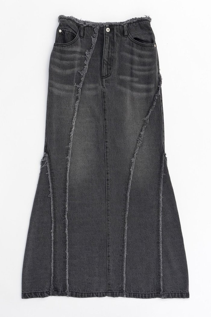 【メゾンスペシャル/MAISON SPECIAL】のCellulose Denim Maxi Skirt/セルロースデニムマキシスカート インテリア・キッズ・メンズ・レディースファッション・服の通販 founy(ファニー) https://founy.com/ ファッション Fashion レディースファッション Fashion for Women スカート Skirts ロングスカート Long Skirts / Maxi & Midi Skirts おすすめ Recommended / Our Picks デニム Denim, Jeans Material トレンド Trend, Trending Now ドレープ Drape, Draping Fabric マーメイド Mermaid, Fishtail Silhouette ロング Long, Long-Length |ID: prp329100004050732 ipo3291000000032847833
