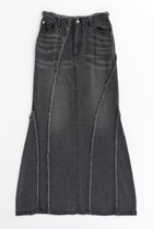 【メゾンスペシャル/MAISON SPECIAL】のCellulose Denim Maxi Skirt/セルロースデニムマキシスカート BLK(ブラック)|ID: prp329100004050732 ipo3291000000032847839