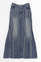 【メゾンスペシャル/MAISON SPECIAL】のCellulose Denim Maxi Skirt/セルロースデニムマキシスカート BLU(ブルー)|ID: prp329100004050732 ipo3291000000032847844