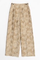 【メゾンスペシャル/MAISON SPECIAL】のCut Fringe Jacquard Pants/カットフリンジジャガードパンツ 人気、トレンドファッション・服の通販 founy(ファニー) ファッション Fashion レディースファッション WOMEN パンツ Pants シンプル Simple ストレート Straight セットアップ Set Up thumbnail BGE(ベージュ)|ID: prp329100004050733 ipo3291000000027192347