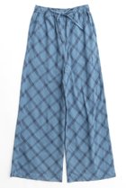 【メゾンスペシャル/MAISON SPECIAL】のRandom Checkered Easy Wide Pants/ランダムチェックイージーワイドパンツ 人気、トレンドファッション・服の通販 founy(ファニー) ファッション Fashion レディースファッション WOMEN パンツ Pants セットアップ Set Up チェック Check バイアス Bias ポケット Pocket ヴィンテージ Vintage thumbnail BLU(ブルー)|ID: prp329100004050734 ipo3291000000027192350