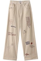 【メゾンスペシャル/MAISON SPECIAL】のCorduroy Early Romance Graphic Pants/コーデュロイアーリーロマンスグラフィックパンツ IVR(アイボリー)|ID: prp329100004050737 ipo3291000000035056043