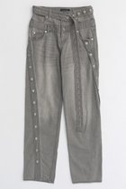 【メゾンスペシャル/MAISON SPECIAL】のDouble Waist Twisted Denim/ダブルウエストツイストデニム L.GRY(ライトグレー)|ID:prp329100004050739