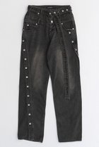 【メゾンスペシャル/MAISON SPECIAL】のDouble Waist Twisted Denim/ダブルウエストツイストデニム BLK(ブラック)|ID: prp329100004050739 ipo3291000000027192367