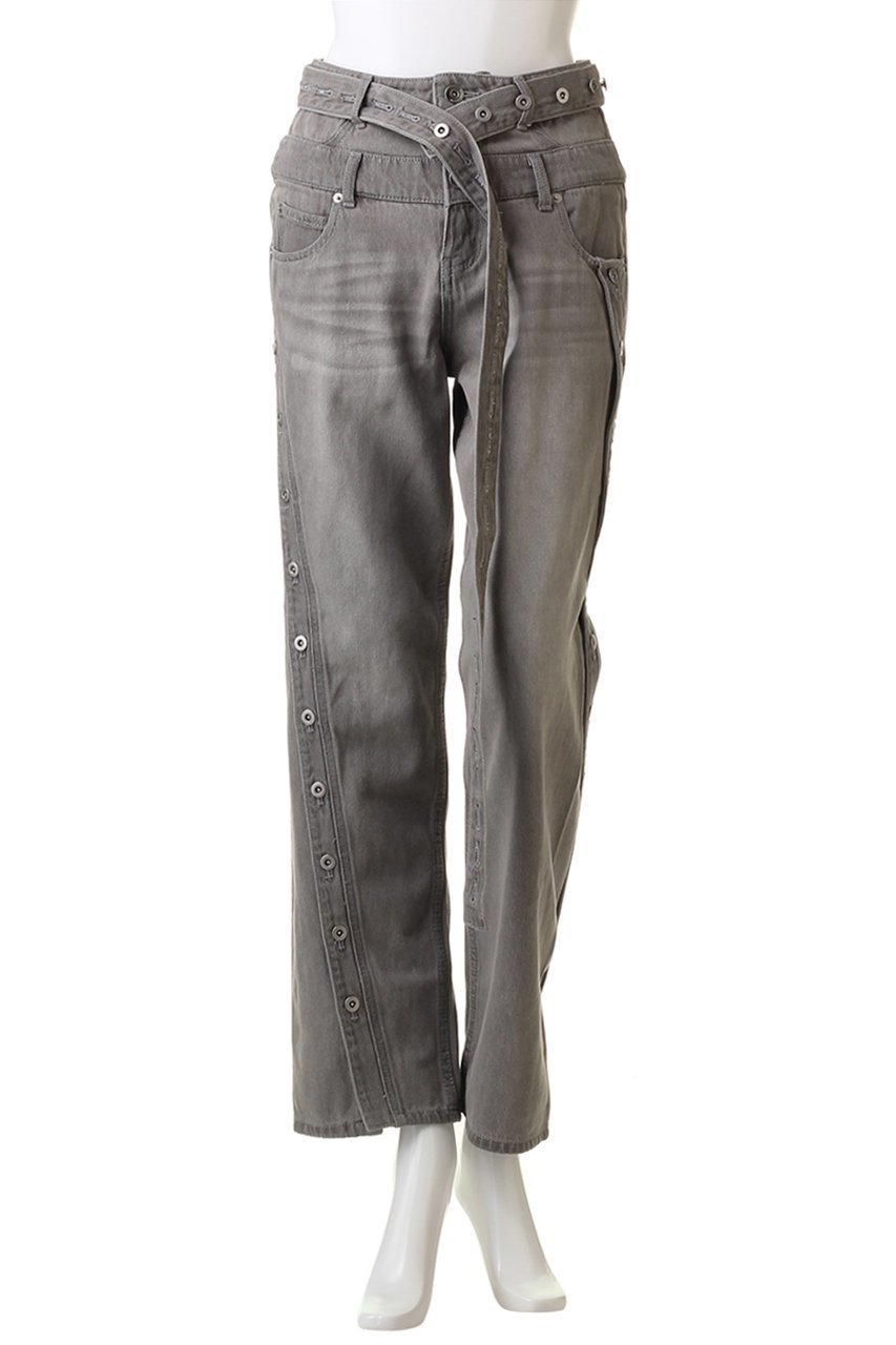 【メゾンスペシャル/MAISON SPECIAL】のDouble Waist Twisted Denim/ダブルウエストツイストデニム 人気、トレンドファッション・服の通販 founy(ファニー) 　ファッション　Fashion　レディースファッション　Fashion for Women　パンツ　Pants & Trousers　デニムパンツ・ジーンズ・美脚デニム　Denim Jeans & Pants　コンパクト　Compact, Small Size　デニム　Denim, Jeans Material　フレア　Flare, Flared　other-2|ID: prp329100004050739 ipo3291000000035810954