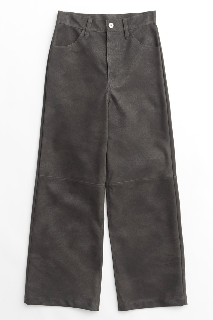 【メゾンスペシャル/MAISON SPECIAL】のVegan Leather Wide Straight Pants/ヴィーガンレザーワイドストレートパンツ 人気、トレンドファッション・服の通販 founy(ファニー) 　ファッション　Fashion　レディースファッション　WOMEN　パンツ　Pants　ストレート　Straight　ワイド　Wide　 other-1|ID: prp329100004050744 ipo3291000000027192383