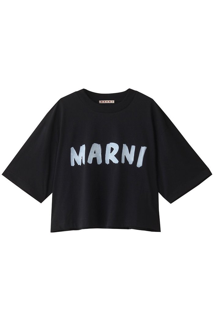 【マルニ/MARNI】のペイントロゴTシャツ インテリア・キッズ・メンズ・レディースファッション・服の通販 founy(ファニー) https://founy.com/ ファッション Fashion レディースファッション WOMEN トップス・カットソー Tops/Tshirt シャツ/ブラウス Shirts/Blouses ロング / Tシャツ T-Shirts カットソー Cut and Sewn ショート Short スリーブ Sleeve トレンド Trend バランス Balance フレア Flare |ID: prp329100004051172 ipo3291000000027209590