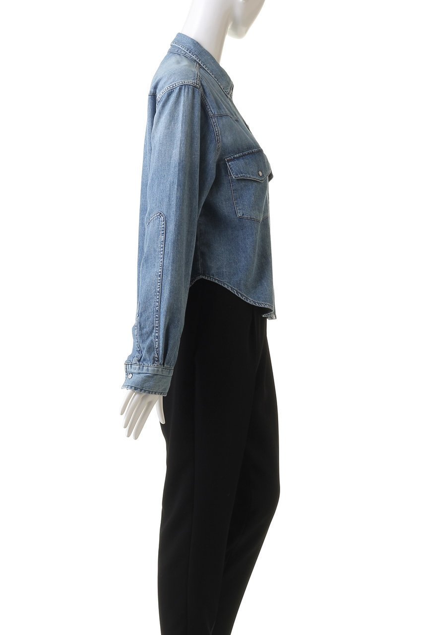 【プルミエ アロンディスモン/1er Arrondissement】の【CITIZENS OF HUMANITY】デニム 人気、トレンドファッション・服の通販 founy(ファニー) 　ファッション　Fashion　レディースファッション　WOMEN　トップス・カットソー　Tops/Tshirt　シャツ/ブラウス　Shirts/Blouses　ウエスタン　Western　スリーブ　Sleeve　デニム　Denim　ハイネック　High Neck　ロング　Long　other-3|ID: prp329100004051180 ipo3291000000031427434