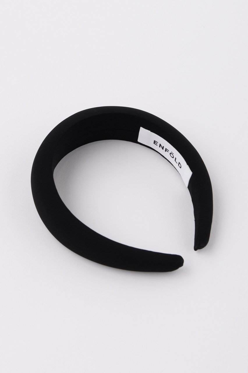 【エンフォルド/ENFOLD】のHead Band/ヘッドバンド インテリア・キッズ・メンズ・レディースファッション・服の通販 founy(ファニー) 　ファッション　Fashion　レディースファッション　Fashion for Women　シュシュ&ヘアアクセ/ヘアアレンジ　Scrunchies & Hair Accessories　アクセサリー　Fashion Accessories　エレガント 上品　Elegant　シンプル　Simple, Minimal　ジョーゼット　Georgette, Semi-Sheer Fabric　ブラック|ID: prp329100004051896 ipo3291000000032838909