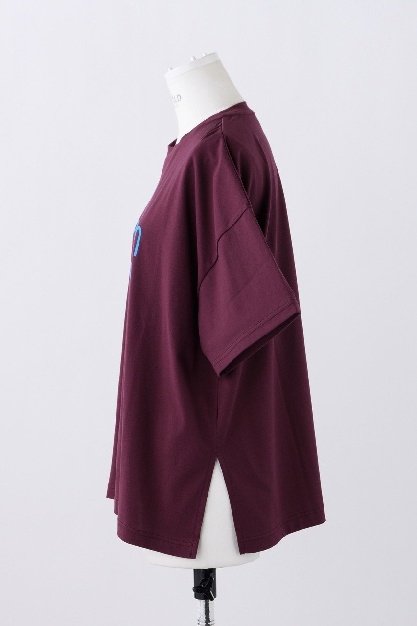 【エンフォルド/ENFOLD】のHidden Beauty T/SH Tシャツ 人気、トレンドファッション・服の通販 founy(ファニー) 　ファッション　Fashion　レディースファッション　Fashion for Women　トップス・カットソー　Cut & Sew Tops　シャツ・ブラウス・オフィスカジュアル　Elegant Blouses & Button-Ups　ロングTシャツ・Tシャツ　Longline T-Shirts & Tees　カットソー・ベーシックTシャツ　Cut-and-Sewn Tops / Stretch Tees & Basics　エレガント 上品　Elegant　ショート　Short, Short Length　シンプル　Simple, Minimal　スリット　Slit, Slit Detail　スリーブ　Sleeve, Long Sleeve / Short Sleeve　タフタ　Taffeta, Structured Fabric　プリント　Print, Printed Pattern　other-2|ID: prp329100004051900 ipo3291000000035791713