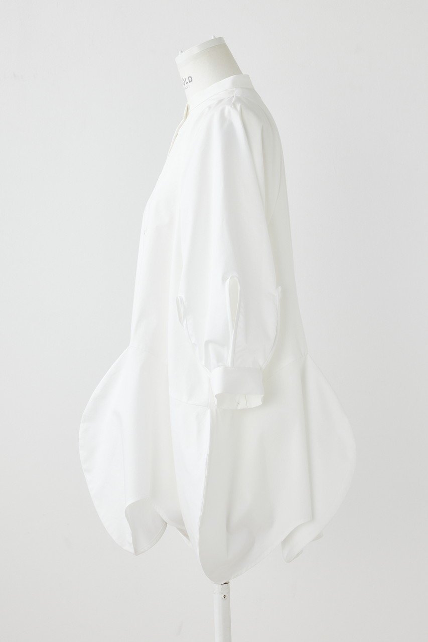 【エンフォルド/ENFOLD】のナチュラルタイプライター Flower BL/ブラウス 人気、トレンドファッション・服の通販 founy(ファニー) 　ファッション　Fashion　レディースファッション　Fashion for Women　トップス・カットソー　Cut & Sew Tops　シャツ・ブラウス・オフィスカジュアル　Elegant Blouses & Button-Ups　カッティング　Cutting Detail　ショート　Short, Short Length　スリット　Slit, Slit Detail　スリーブ　Sleeve, Long Sleeve / Short Sleeve　タイプライター　Typewriter Fabric, Crisp Cotton　A/W・秋冬　Autumn/Winter　other-2|ID: prp329100004051902 ipo3291000000035823419