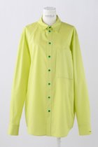 【エンフォルド/ENFOLD】の【UNISEX】ナチュラルタイプライター UNISEX SH/シャツ 人気、トレンドファッション・服の通販 founy(ファニー) ファッション Fashion レディースファッション Fashion for Women トップス・カットソー Cut & Sew Tops シャツ・ブラウス・オフィスカジュアル Elegant Blouses & Button-Ups ユニセックス Unisex, Genderless エレガント 上品 Elegant スリーブ Sleeve, Long Sleeve / Short Sleeve タイプライター Typewriter Fabric, Crisp Cotton ロング Long, Long-Length thumbnail グリーン|ID: prp329100004051904 ipo3291000000036724287